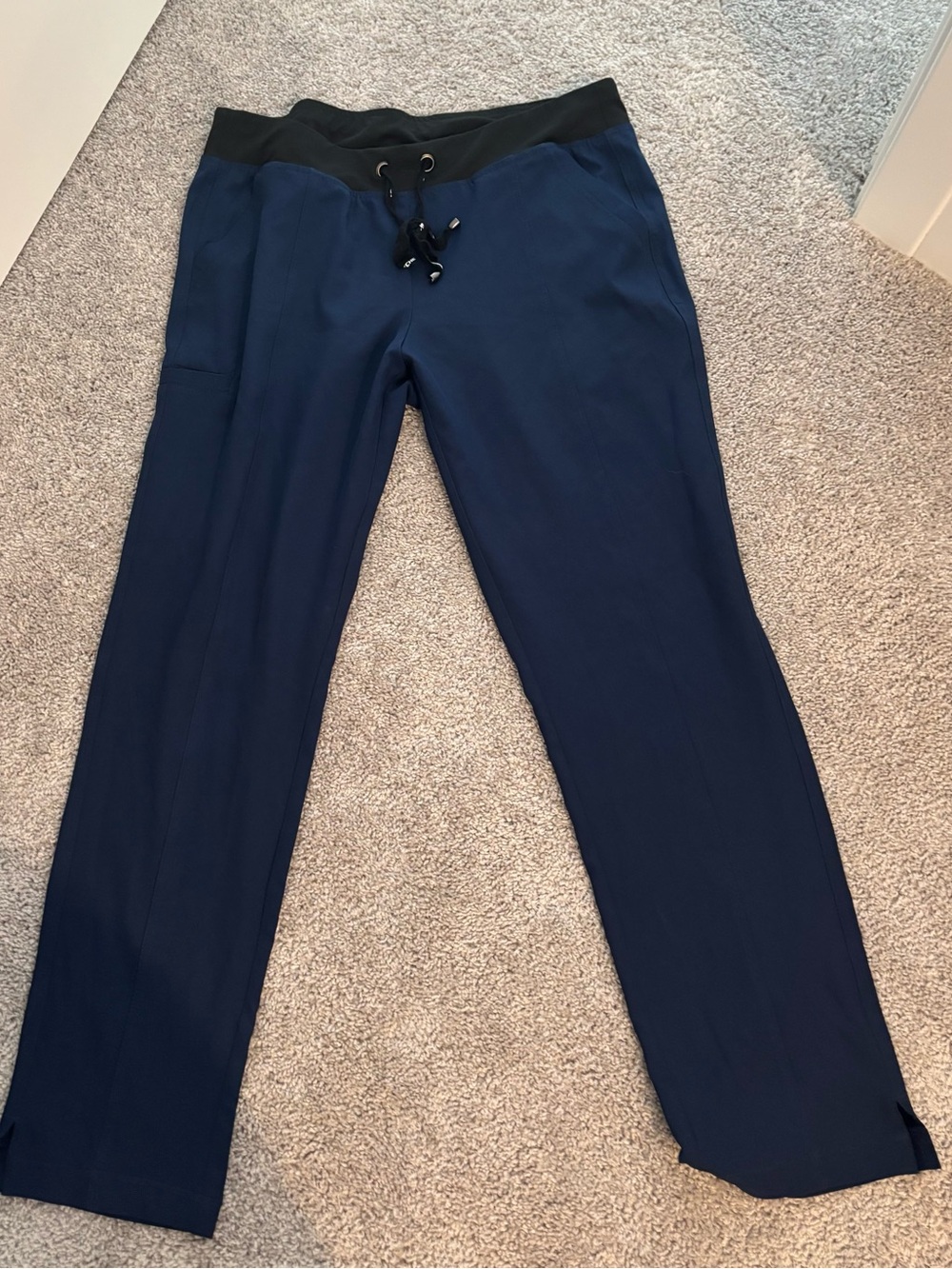 Women’s Sketchers navy scrub pants